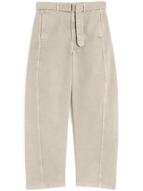 belted trousers by LEMAIRE