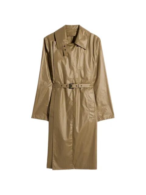 belted wrap coat by LEMAIRE