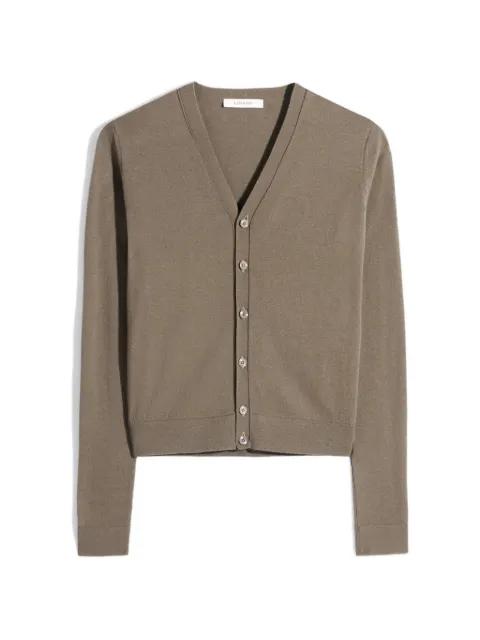 buttoned V-neck cardigan by LEMAIRE