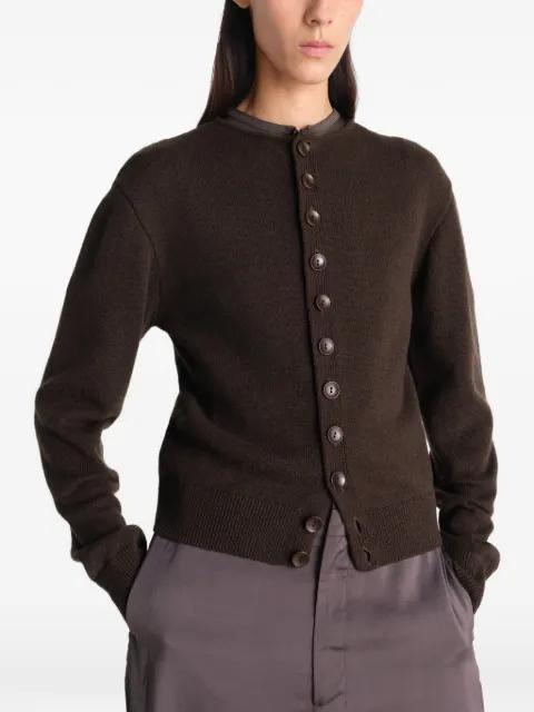 buttoned cardigan by LEMAIRE