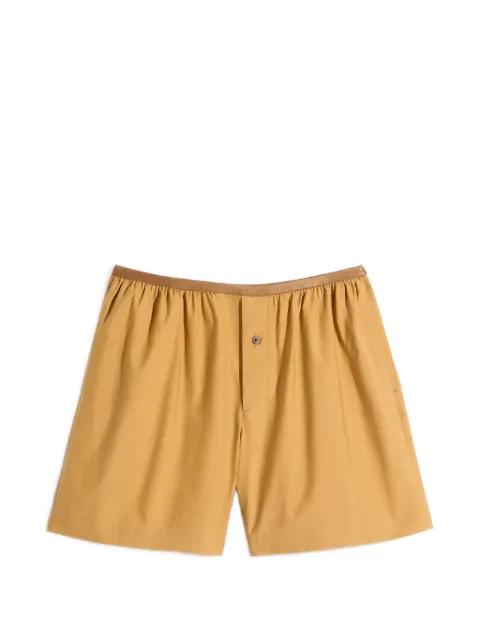 buttoned elasticated shorts by LEMAIRE