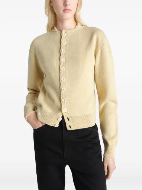 buttoned reversible cardigan by LEMAIRE