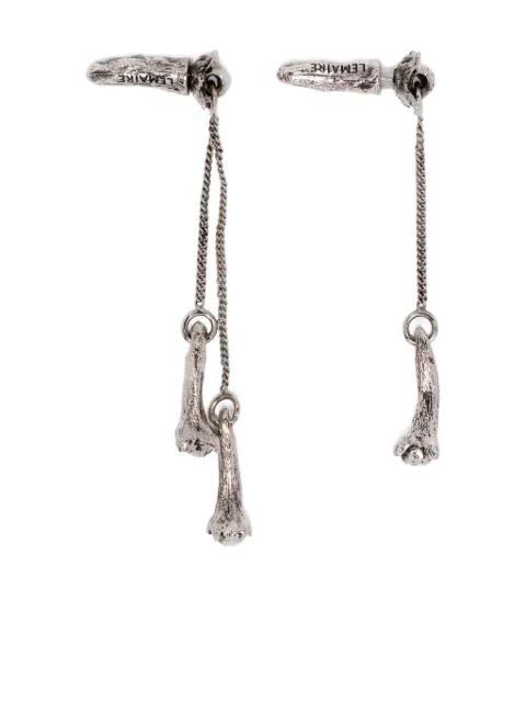 clove pendant earrings by LEMAIRE