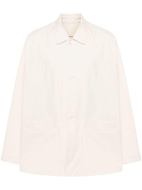cotton shirt jacket by LEMAIRE