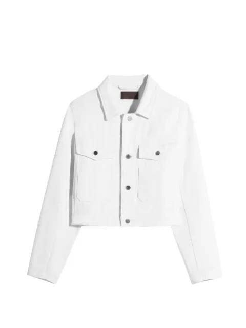 denim cropped blouson by LEMAIRE