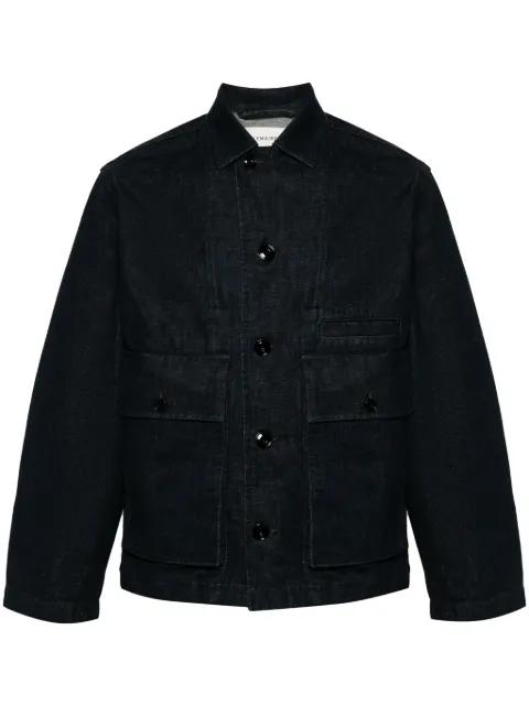 denim shirt jacket by LEMAIRE