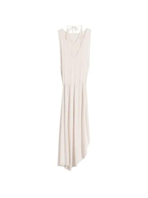draped asymmetric dress by LEMAIRE