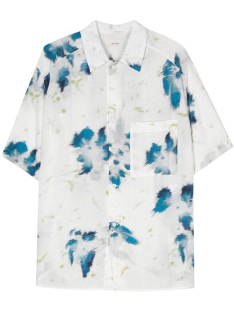 floral-print shirt by LEMAIRE