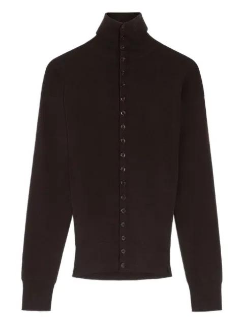high-neck cardigan by LEMAIRE