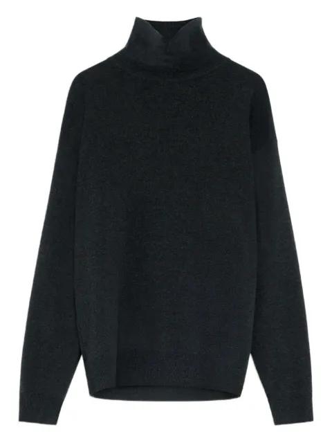 high-neck wool sweater by LEMAIRE