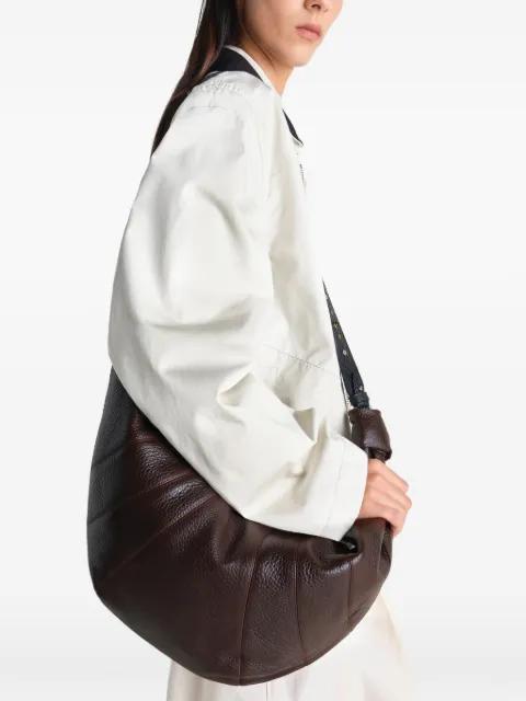 large Croissant studded shoulder bag by LEMAIRE