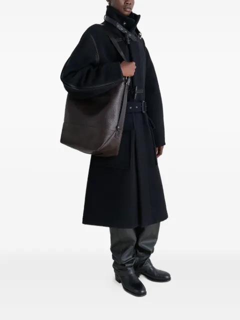 large belted tote bag by LEMAIRE