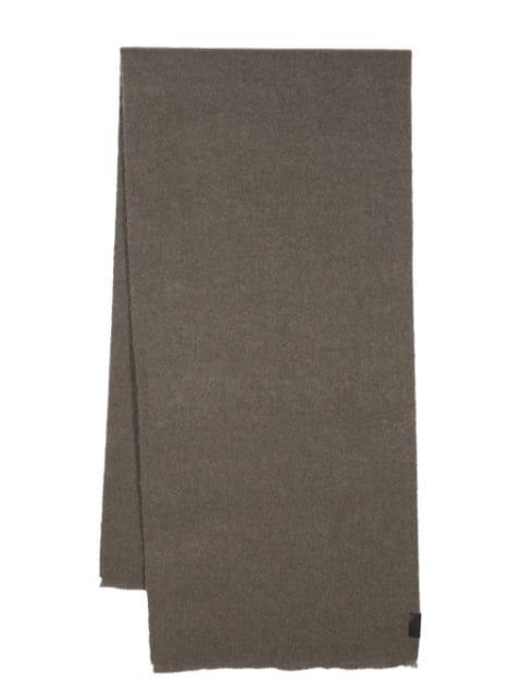 logo-tag scarf by LEMAIRE