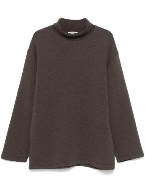 mélange-effect sweatshirt by LEMAIRE