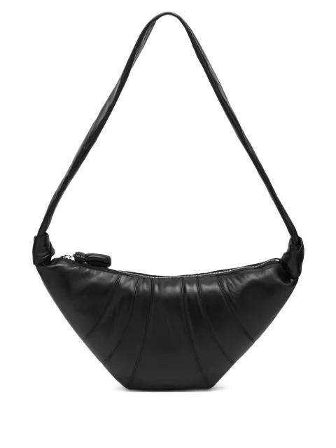 medium Croissant leather shoulder bag by LEMAIRE