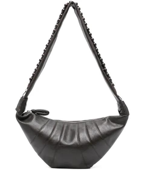 medium Pearls Croissant shoulder bag by LEMAIRE