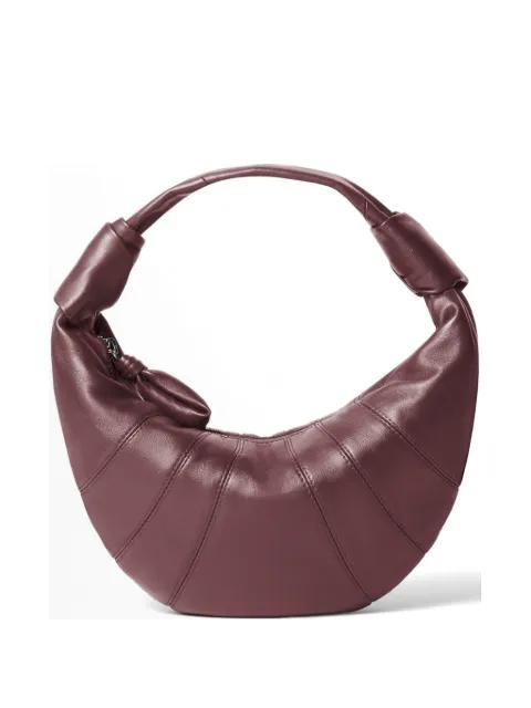 mini Fortune Croissant leather bag by LEMAIRE