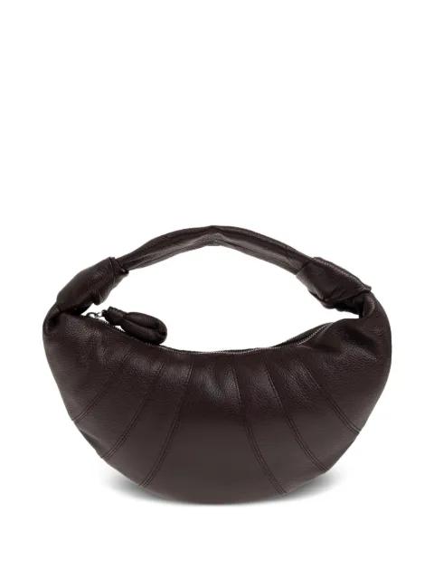 mini Fortune Croissant leather tote bag by LEMAIRE