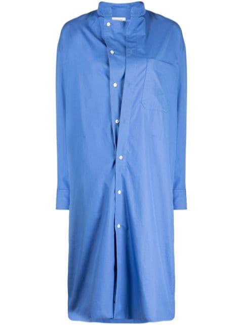 organic-cotton poplin shirtdress by LEMAIRE