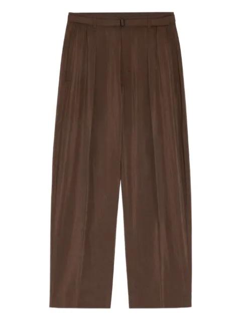 pleated belted trousers by LEMAIRE