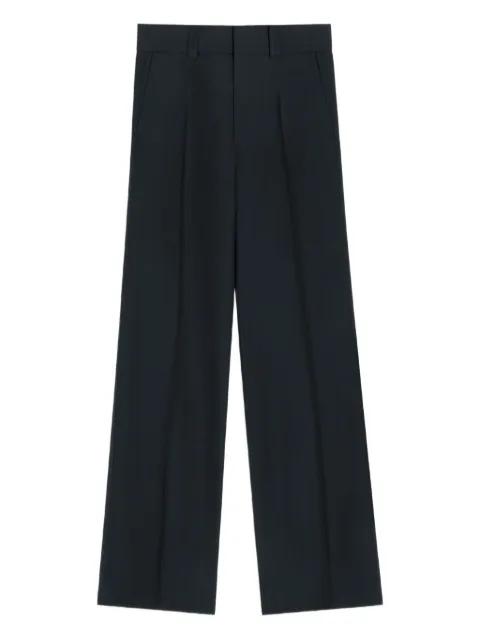 pleated straight trousers by LEMAIRE