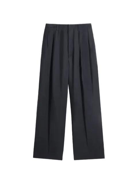 pleated tailored trousers by LEMAIRE