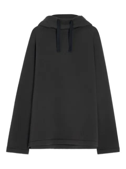raglan-sleeve hoodie by LEMAIRE