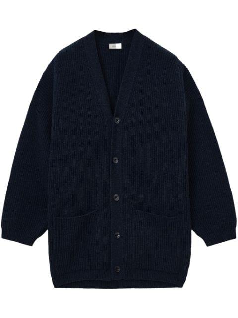 ribbed cardigan by LEMAIRE