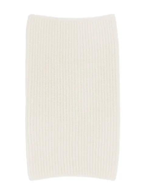 ribbed high-neck snood by LEMAIRE