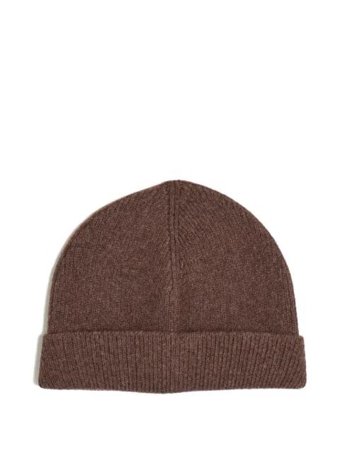 rolled brim beanie by LEMAIRE
