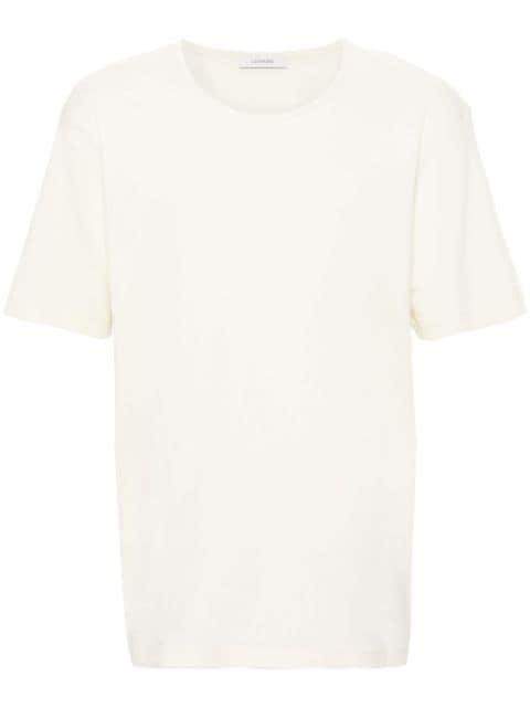 round-neck cotton T-shirt by LEMAIRE