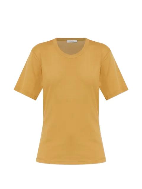 round-neck short-sleeve  Rib T-shirt by LEMAIRE