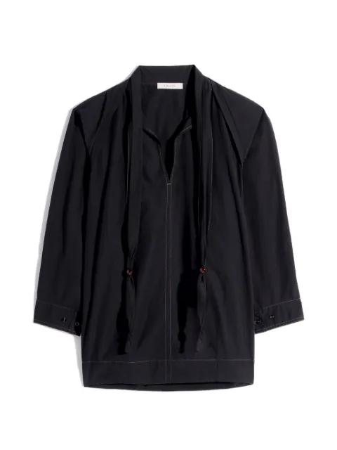 scarf cotton blouse by LEMAIRE