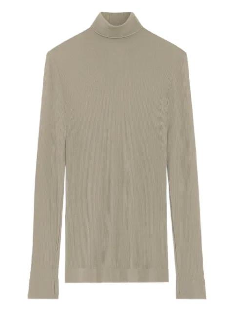 seamless turtleneck top by LEMAIRE