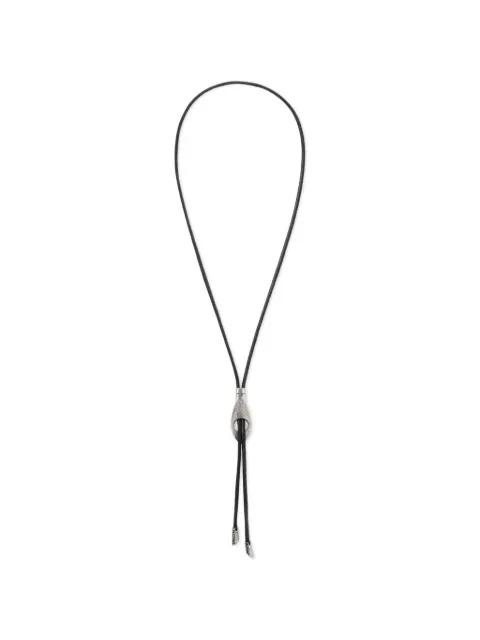 serpent sculptural bolo tie necklace by LEMAIRE