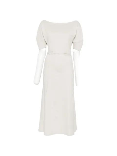 short-sleeve midi dress by LEMAIRE