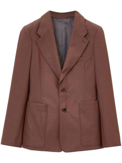 single-breasted blazer by LEMAIRE