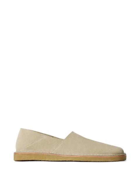 square-toe slip-on loafers by LEMAIRE