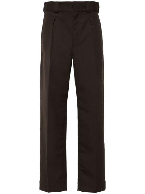 straight-leg tailored trousers by LEMAIRE