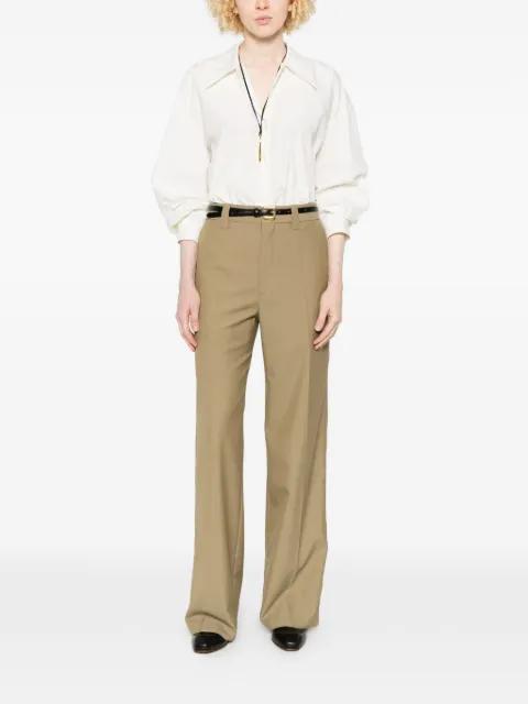 straight tailored trousers by LEMAIRE