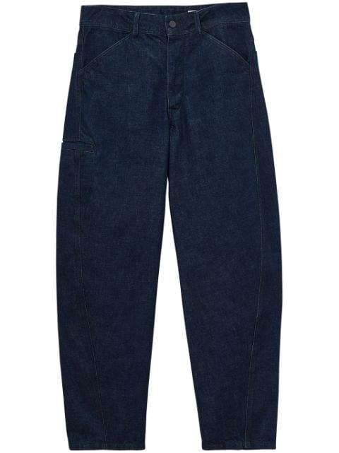 tapered balloon jeans by LEMAIRE