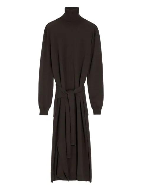 tie-waist knitted dress by LEMAIRE