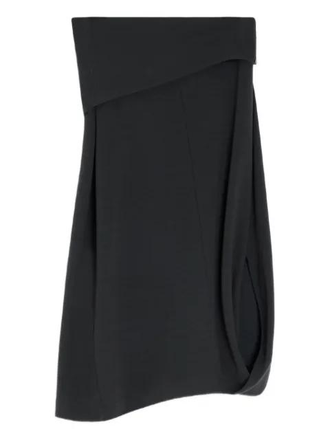 twisted-hem skirt by LEMAIRE