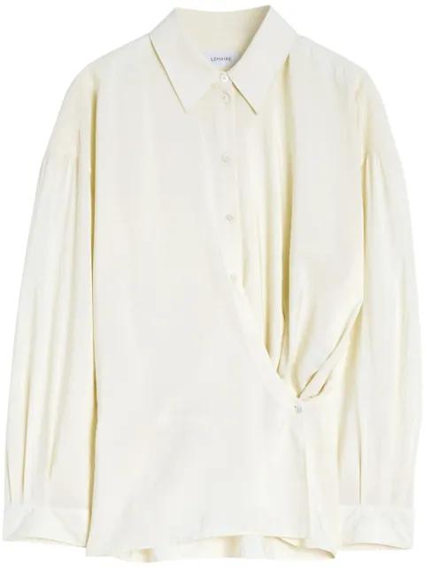 twisted shirt by LEMAIRE