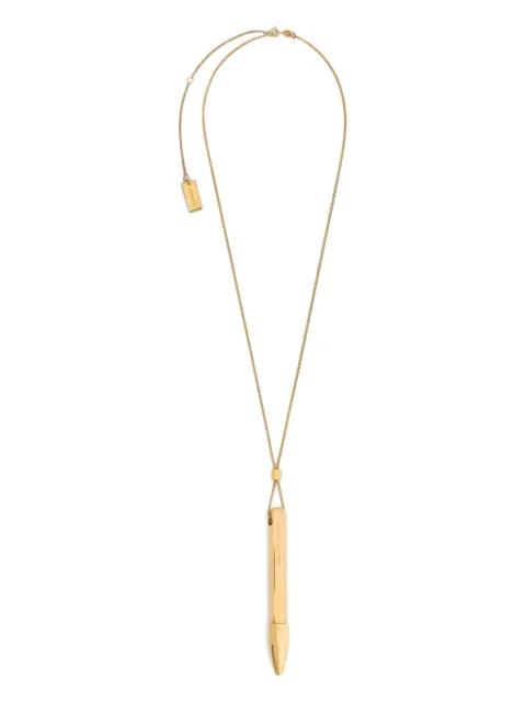 x Carl Auböck pen necklace by LEMAIRE