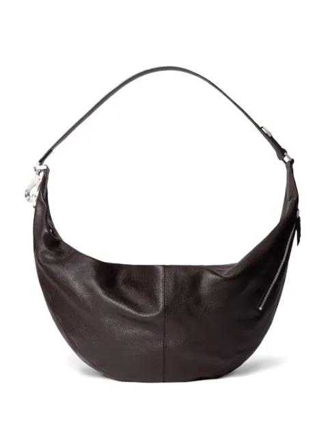 zip leather shoulder bag by LEMAIRE