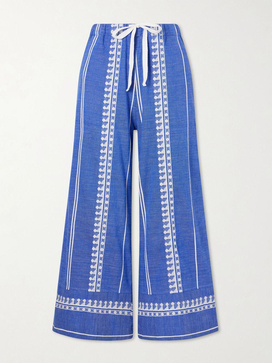 Desta straight-leg cotton pants by LEMLEM