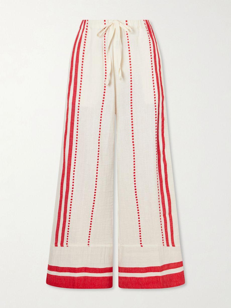 Desta straight-leg cotton pants by LEMLEM