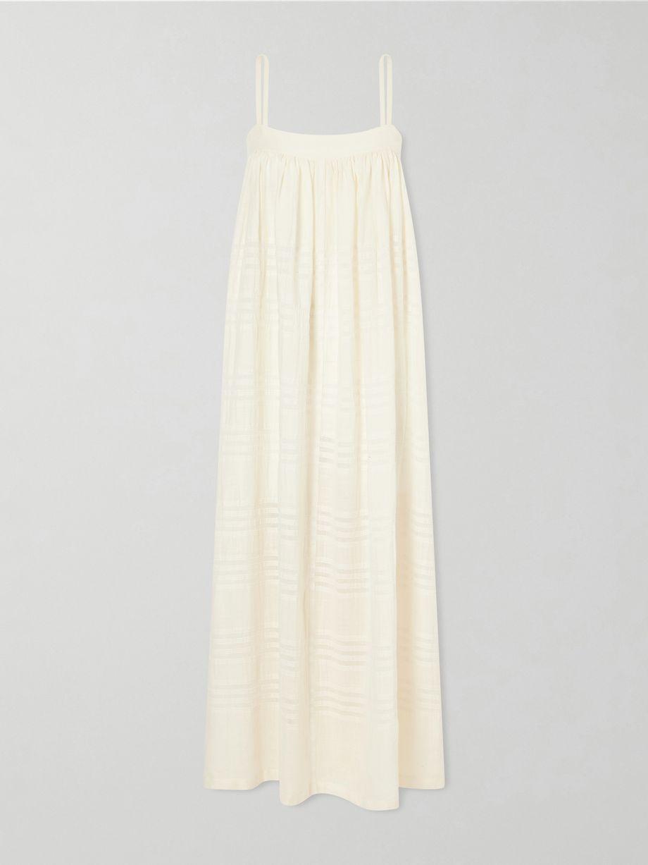 Eda striped cotton-gauze midi dress by LEMLEM