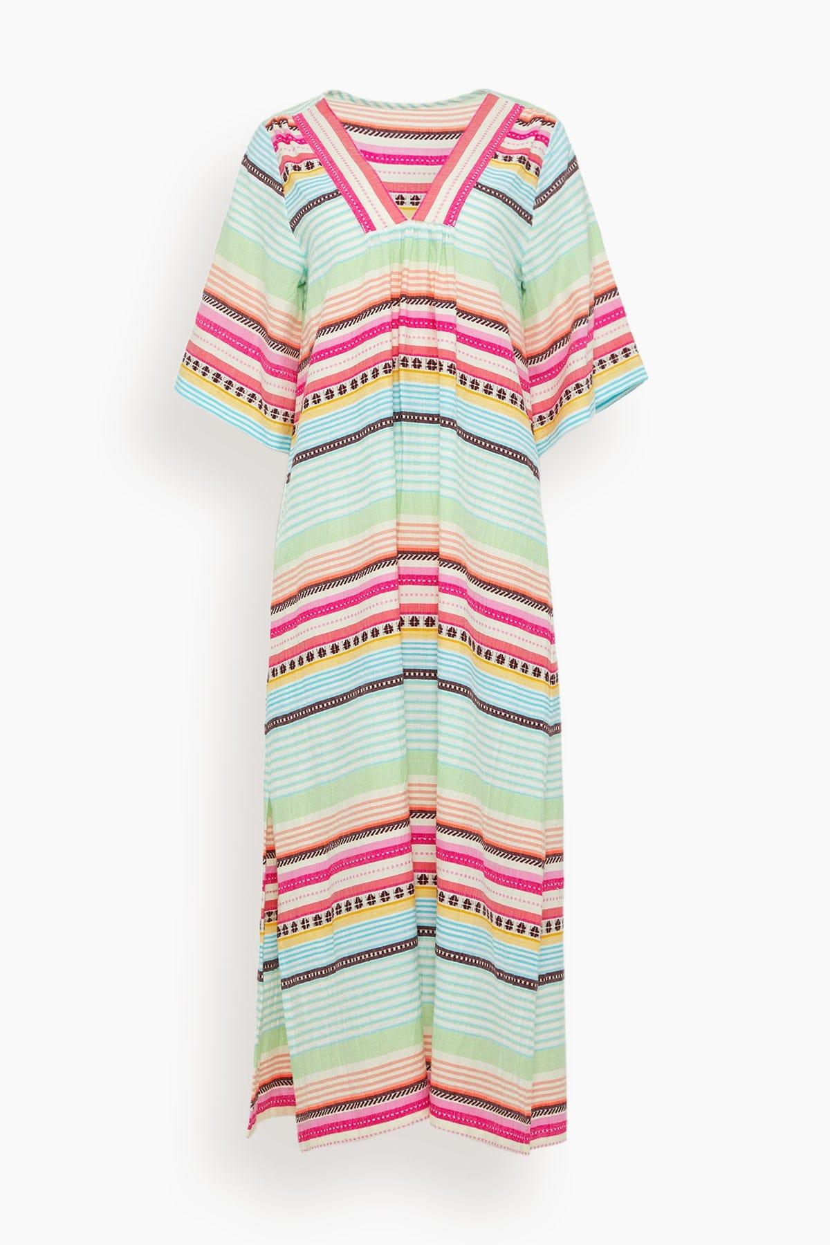 Edna V-Neck Dress in Beali Festival by LEMLEM